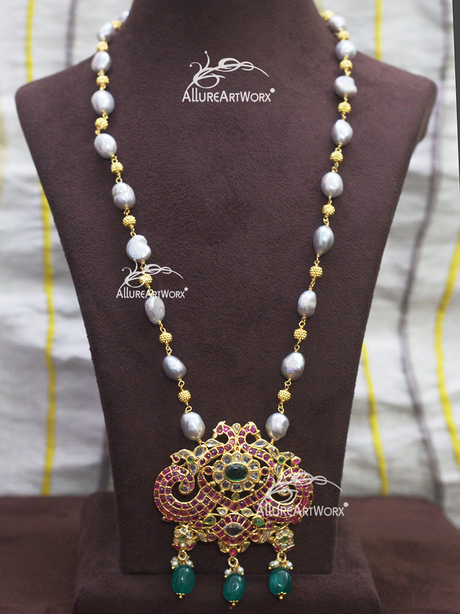 Traditional Necklace(uncuts-long)