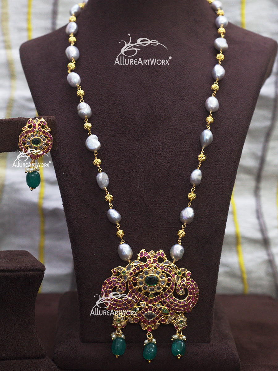 Traditional Necklace(uncuts-long)