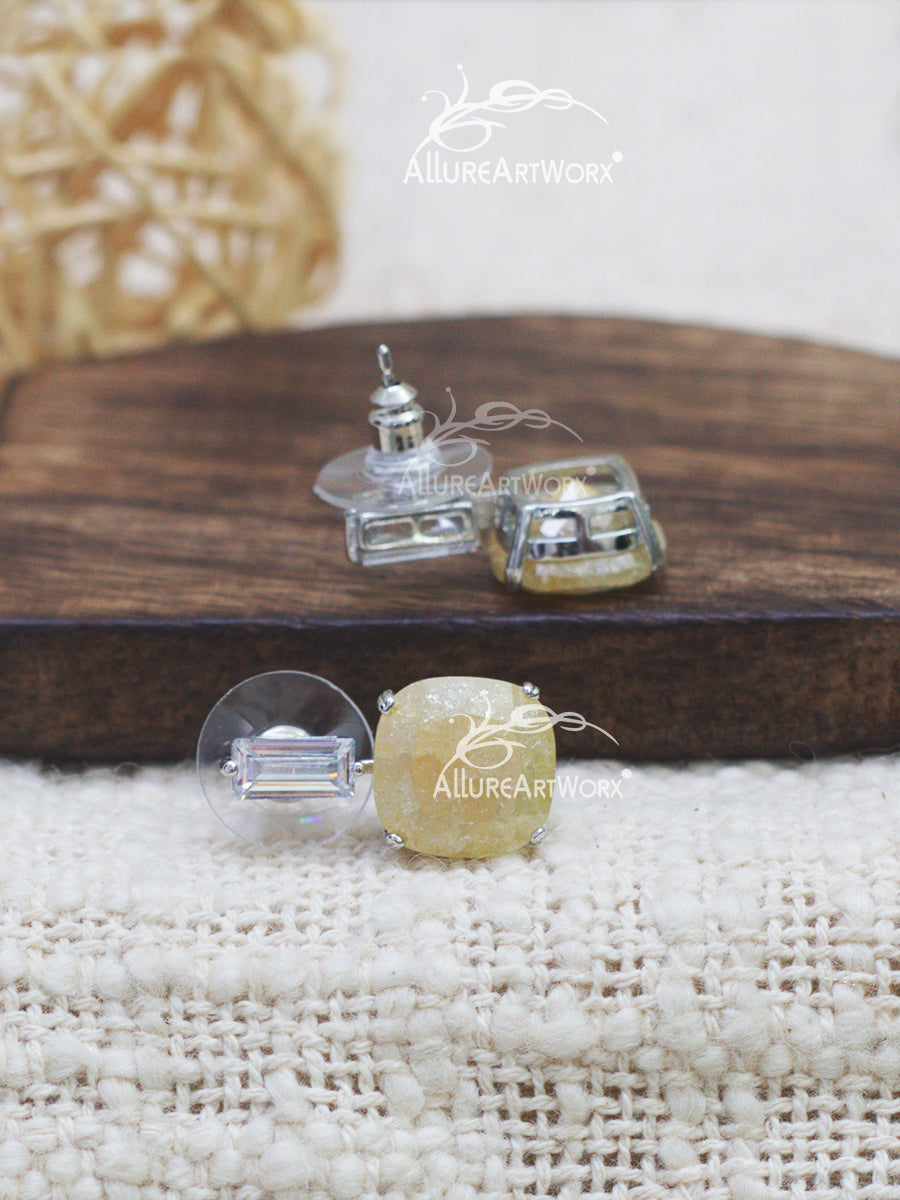 Colourful Earrings(ginger yellow)