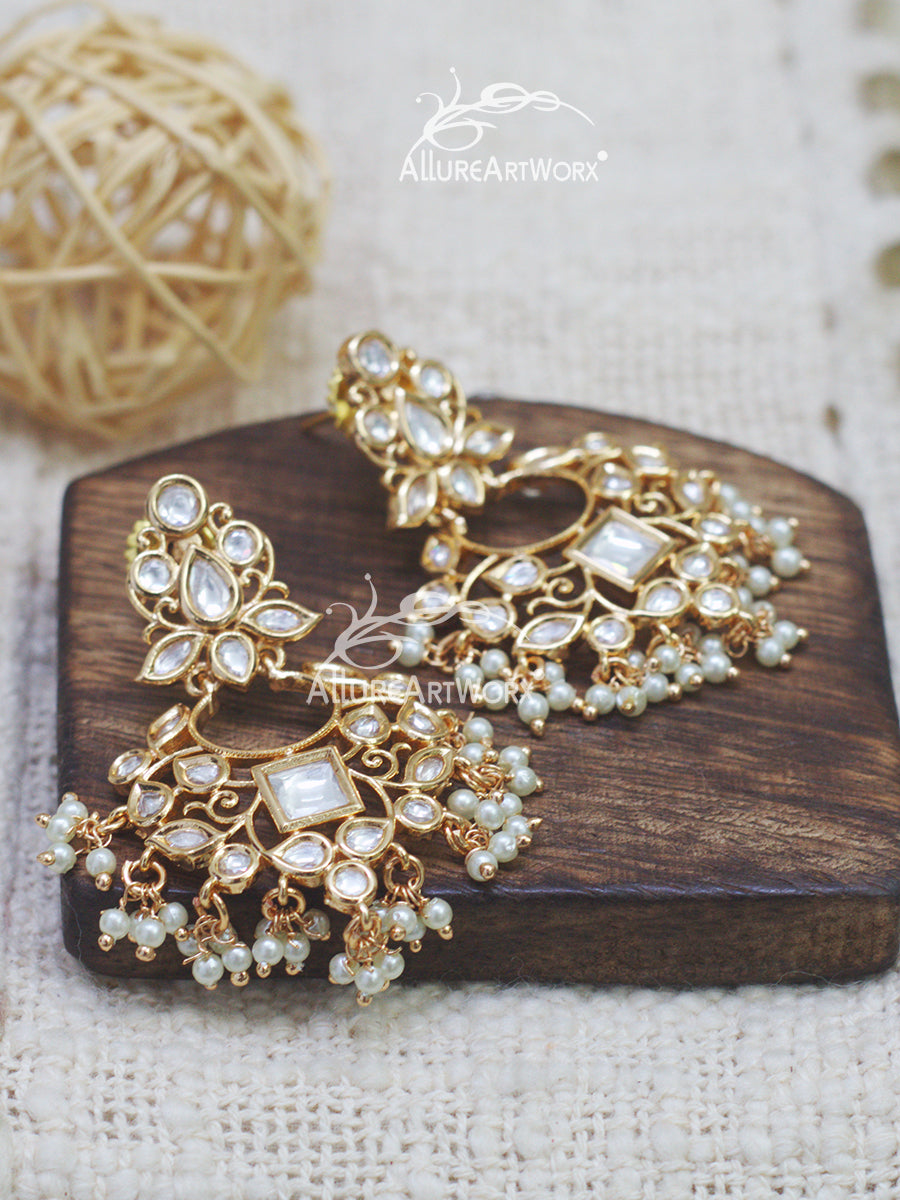 Buy Silver Earrings for Women by Atibelle Online | Ajio.com