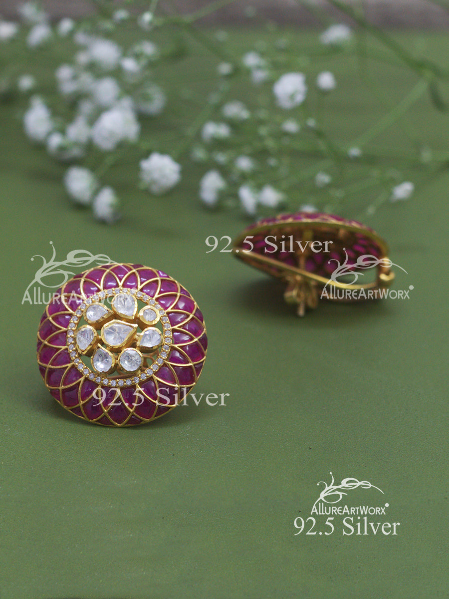 Blooming Silver Earrings