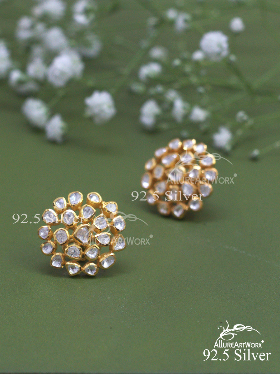 Blooming Silver Earrings