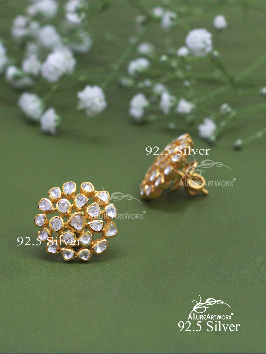 Blooming Silver Earrings