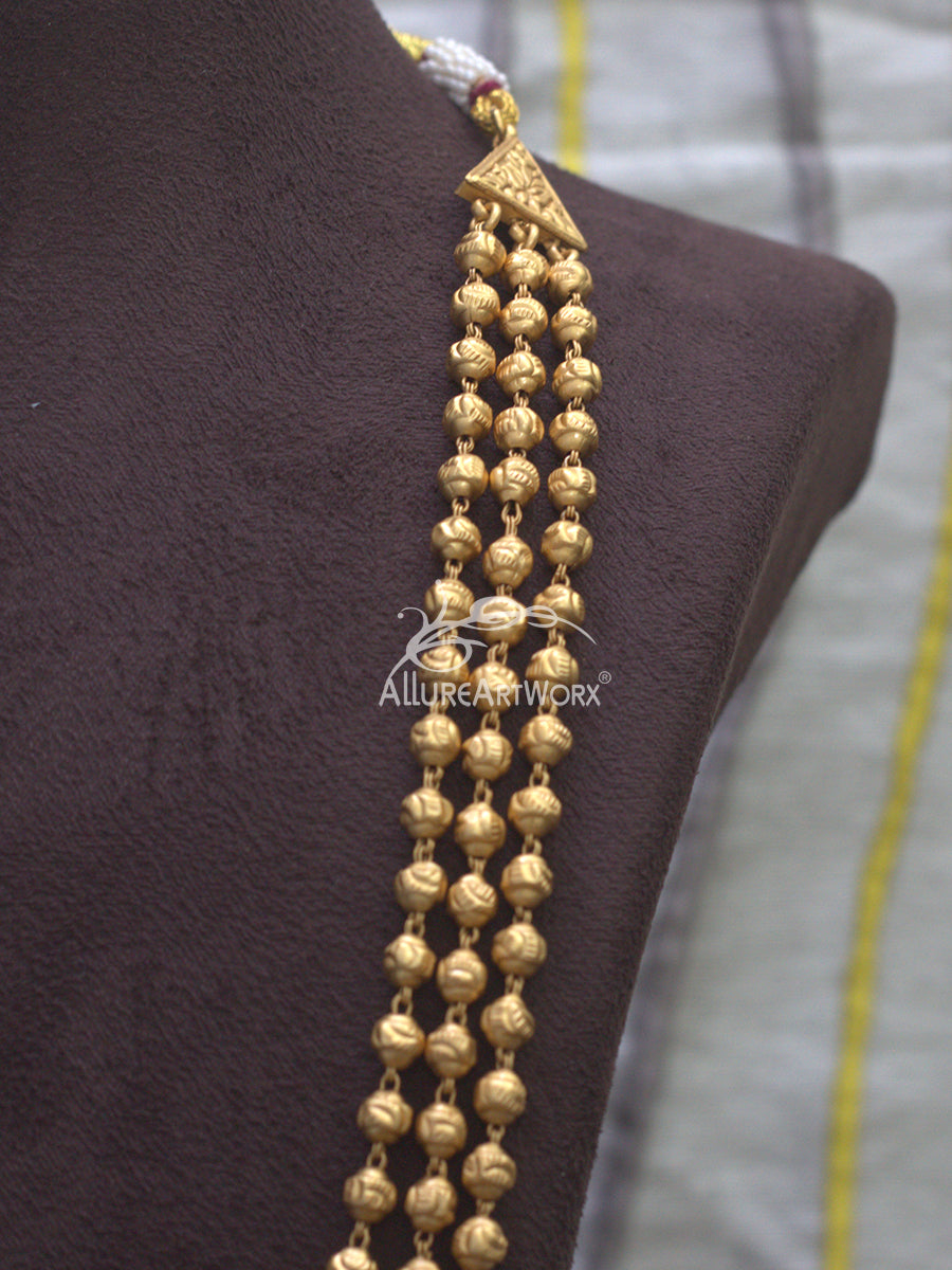 Gold Ball Neckpiece