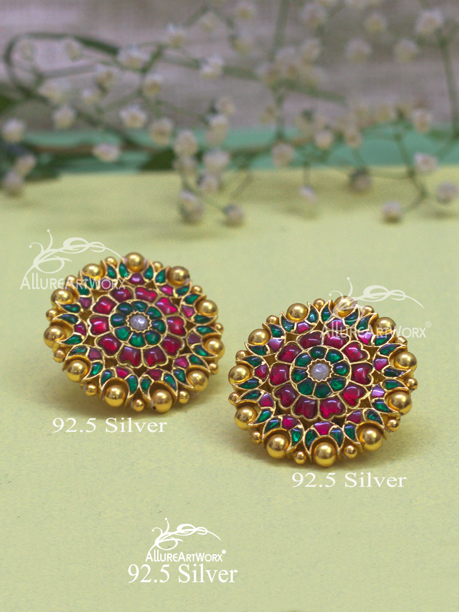 Azalea Silver Earrings