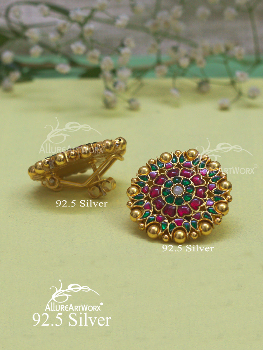 Azalea Silver Earrings