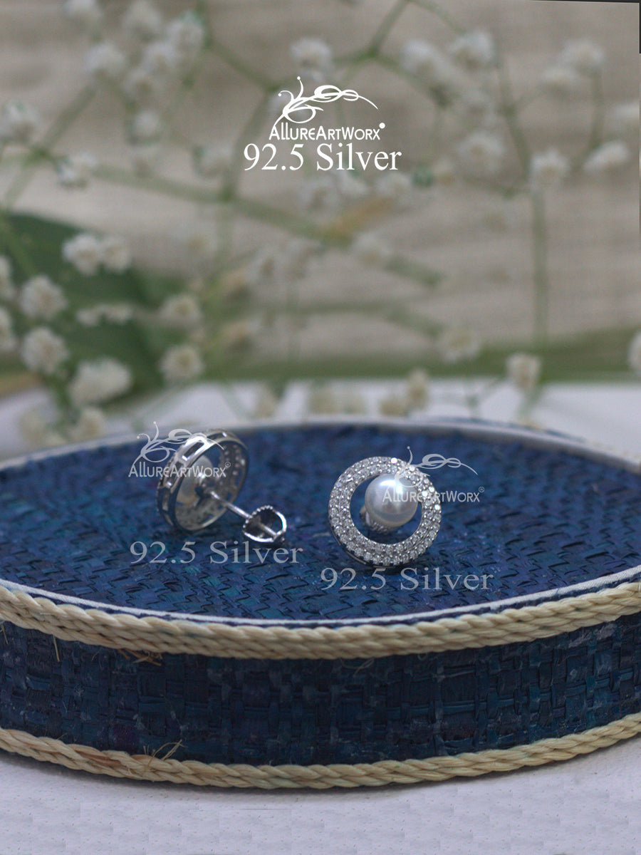 Snazzy Silver Earrings