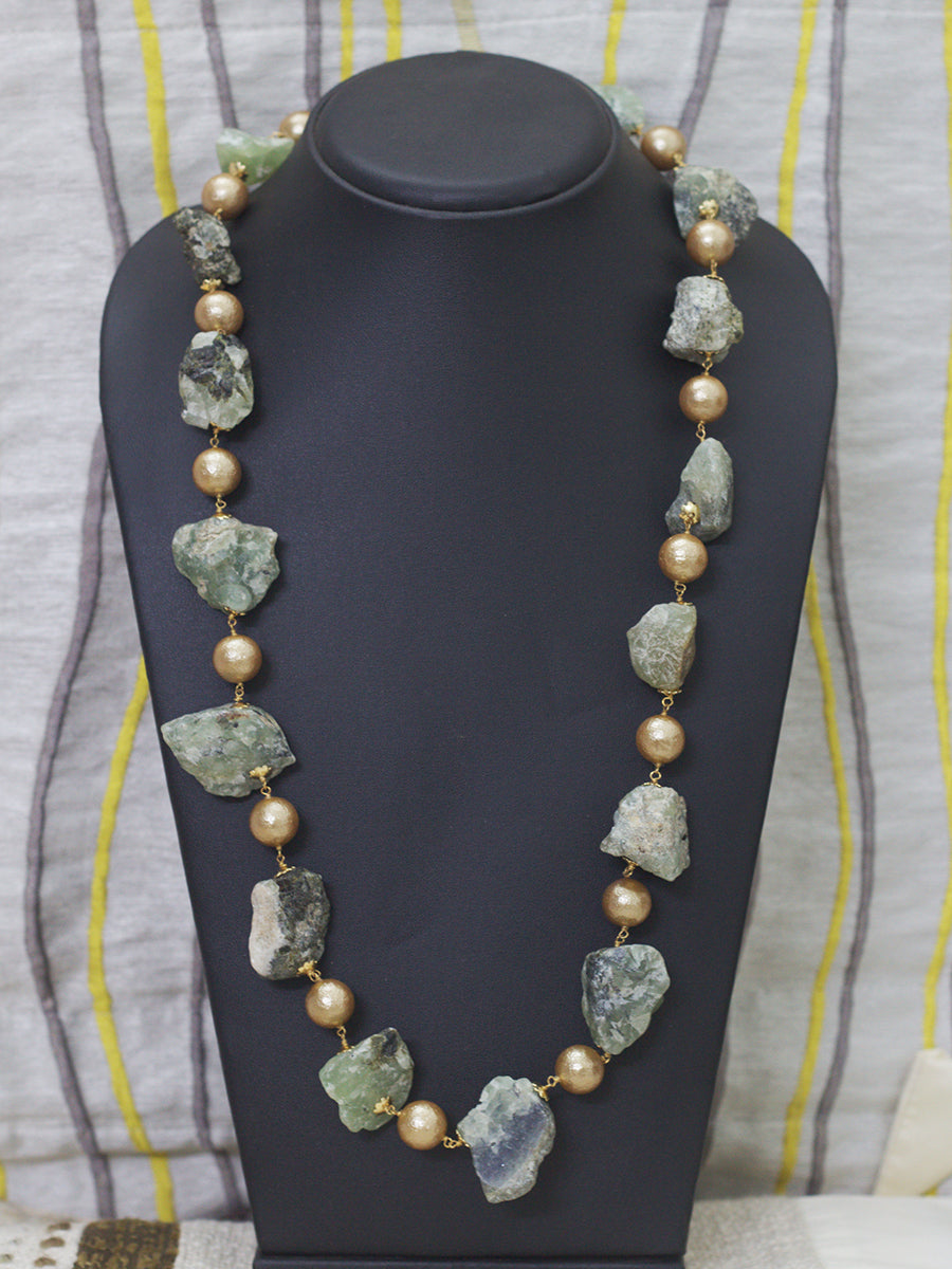 Prehnite Neckpiece