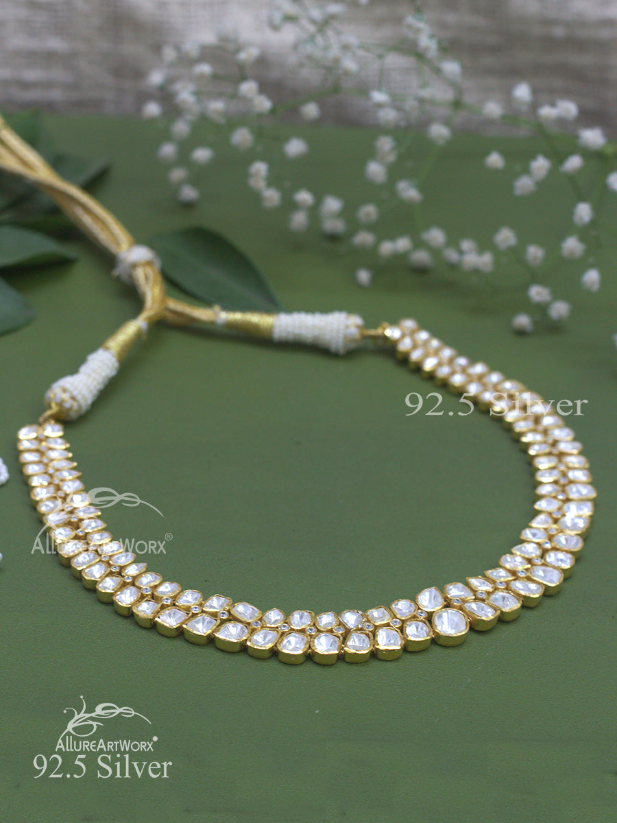 Sparkle Silver Neckpiece