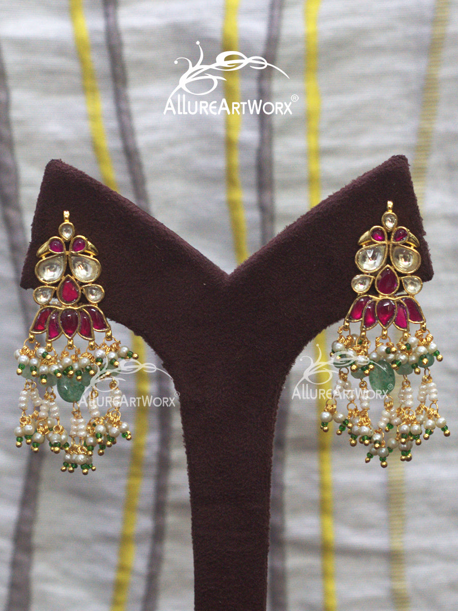 Peacock Jadau Necklace