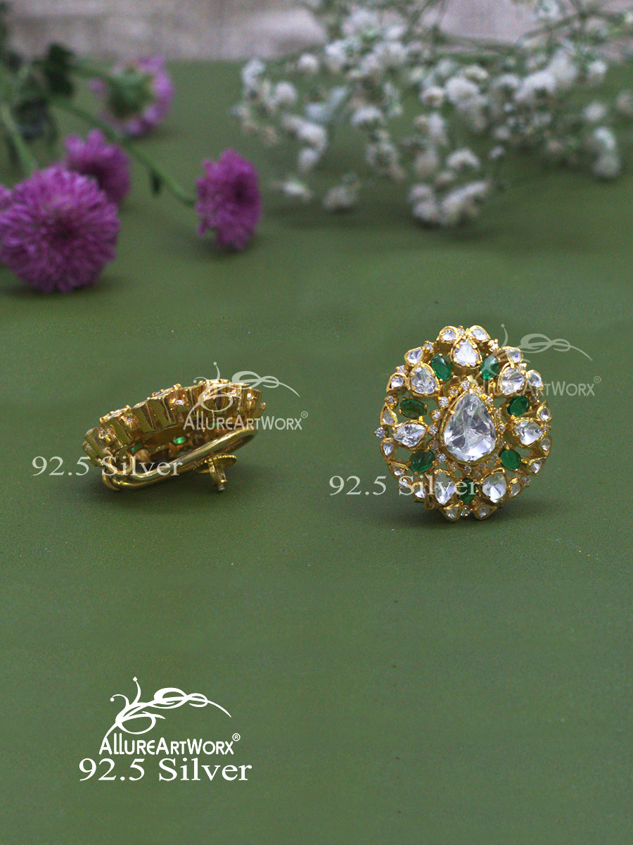 Blooming Silver Earrings