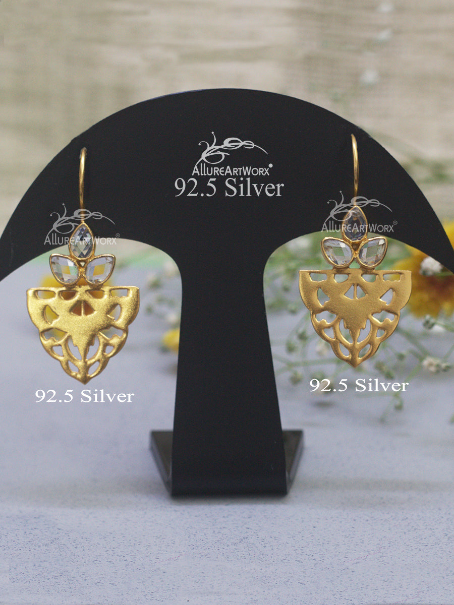 Carissa Silver Hooks