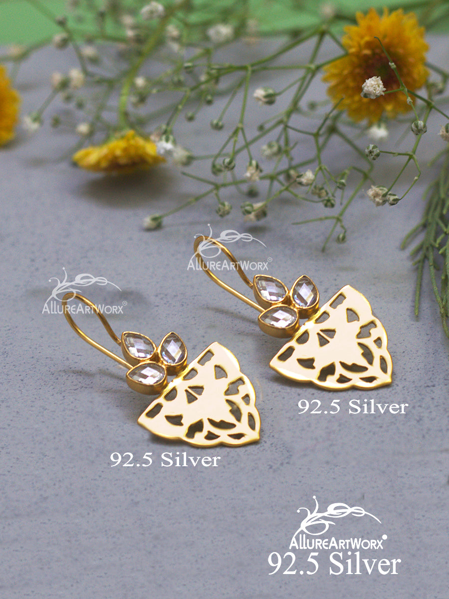 Carissa Silver Hooks