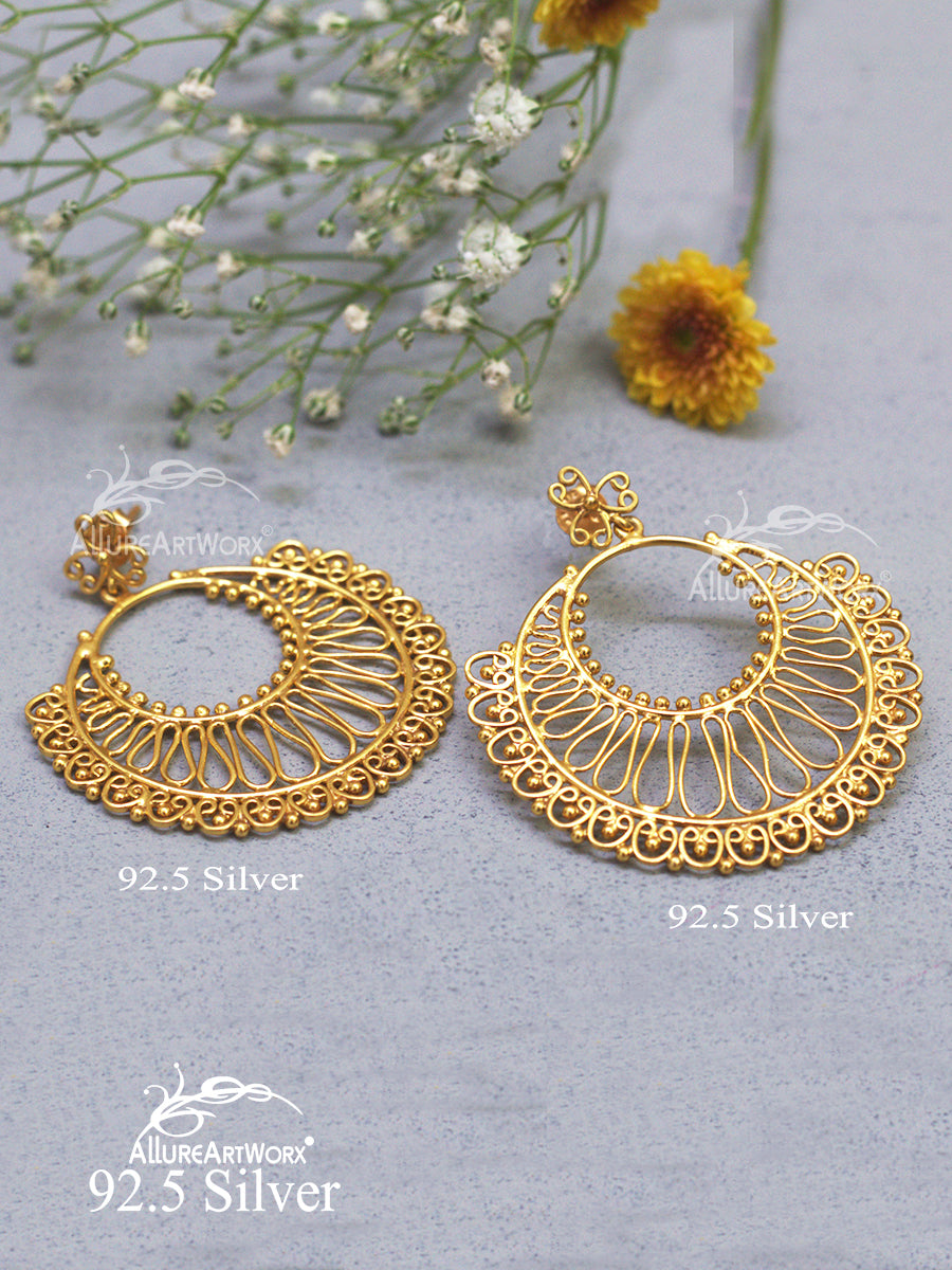 Auriane Silver Earrings