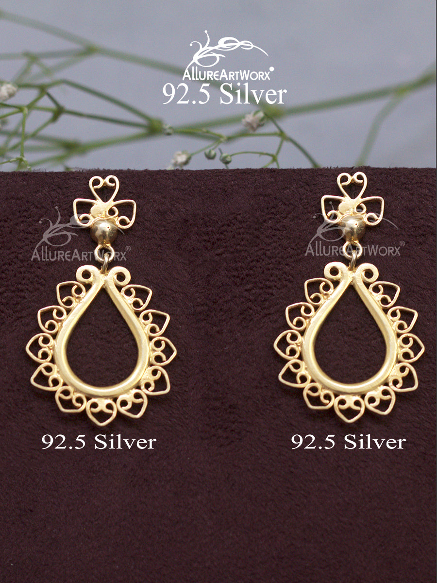Auriane Silver Earrings