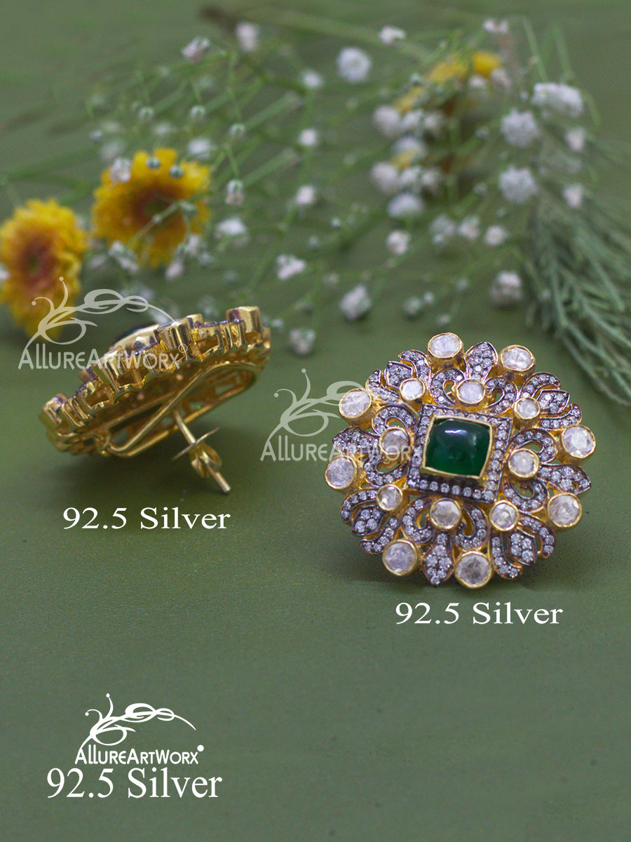 Blooming Silver Earrings