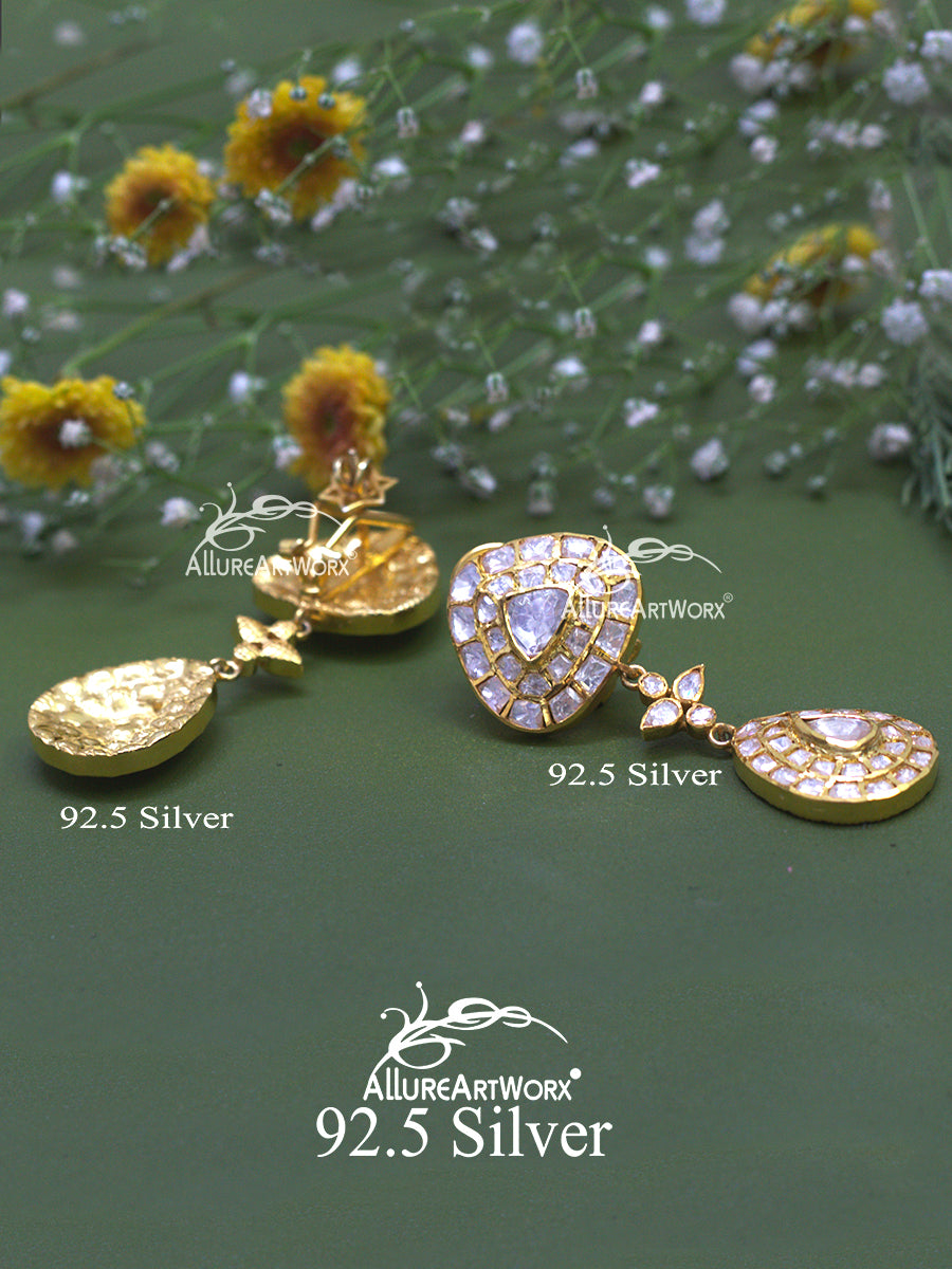 Sparkle Silver Earrings