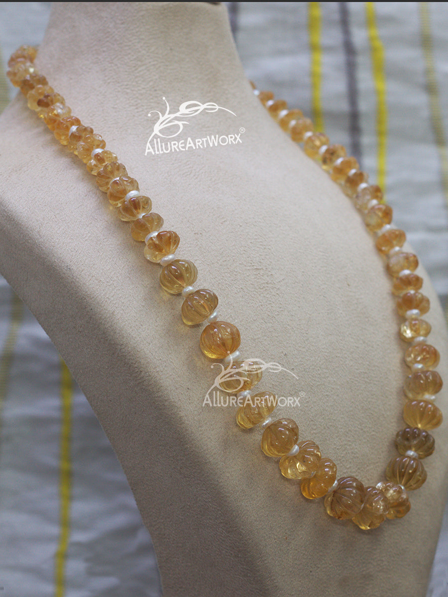 Citrine Neckpiece