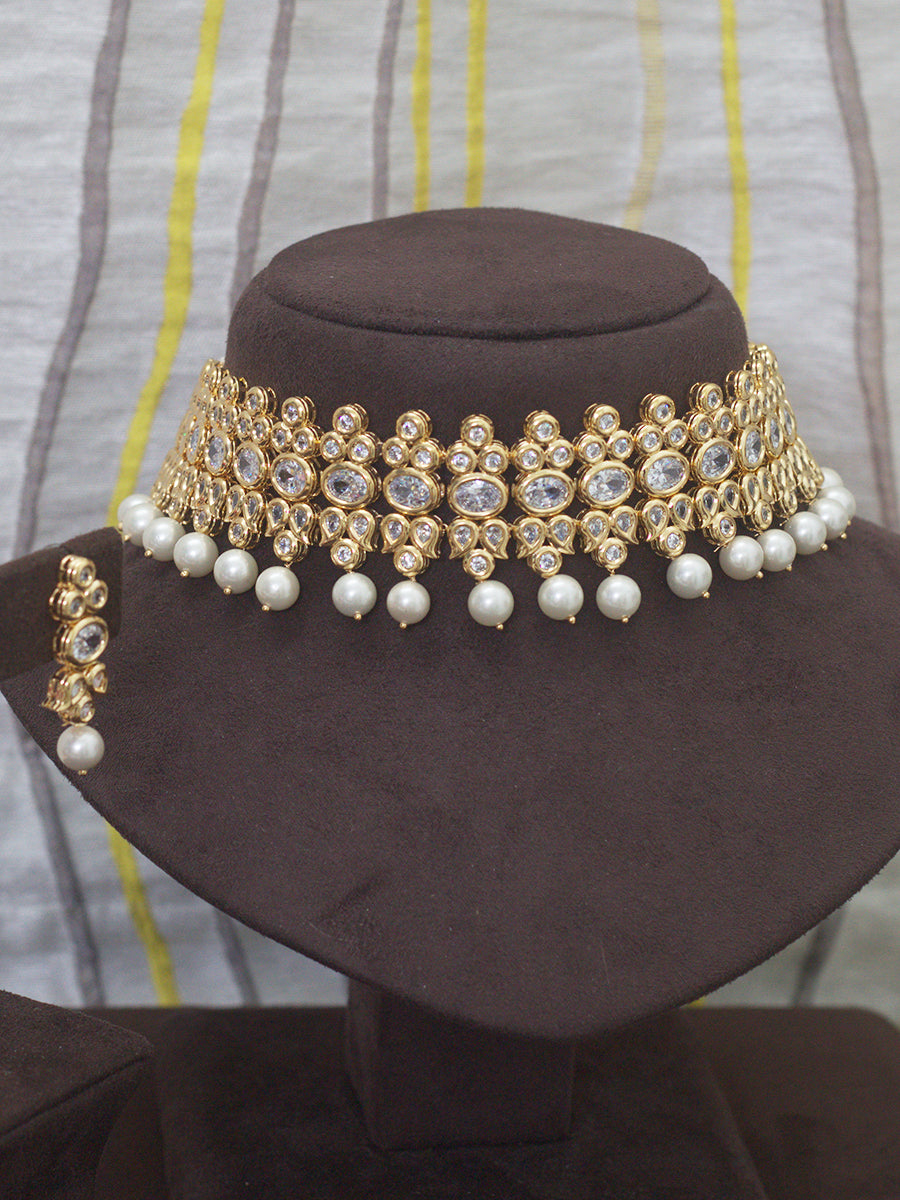 Uncut Pearl Choker