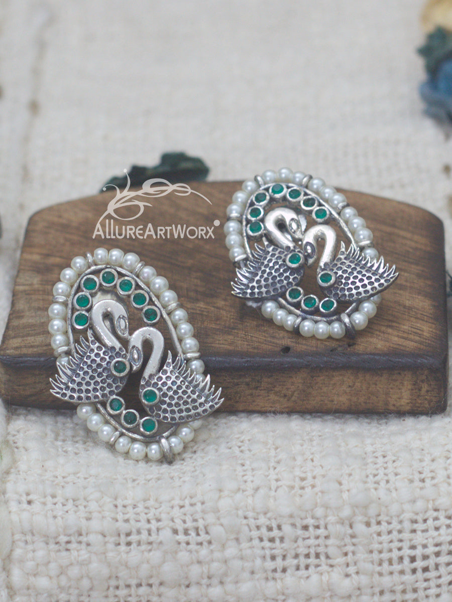 Trendy Earrings(green)