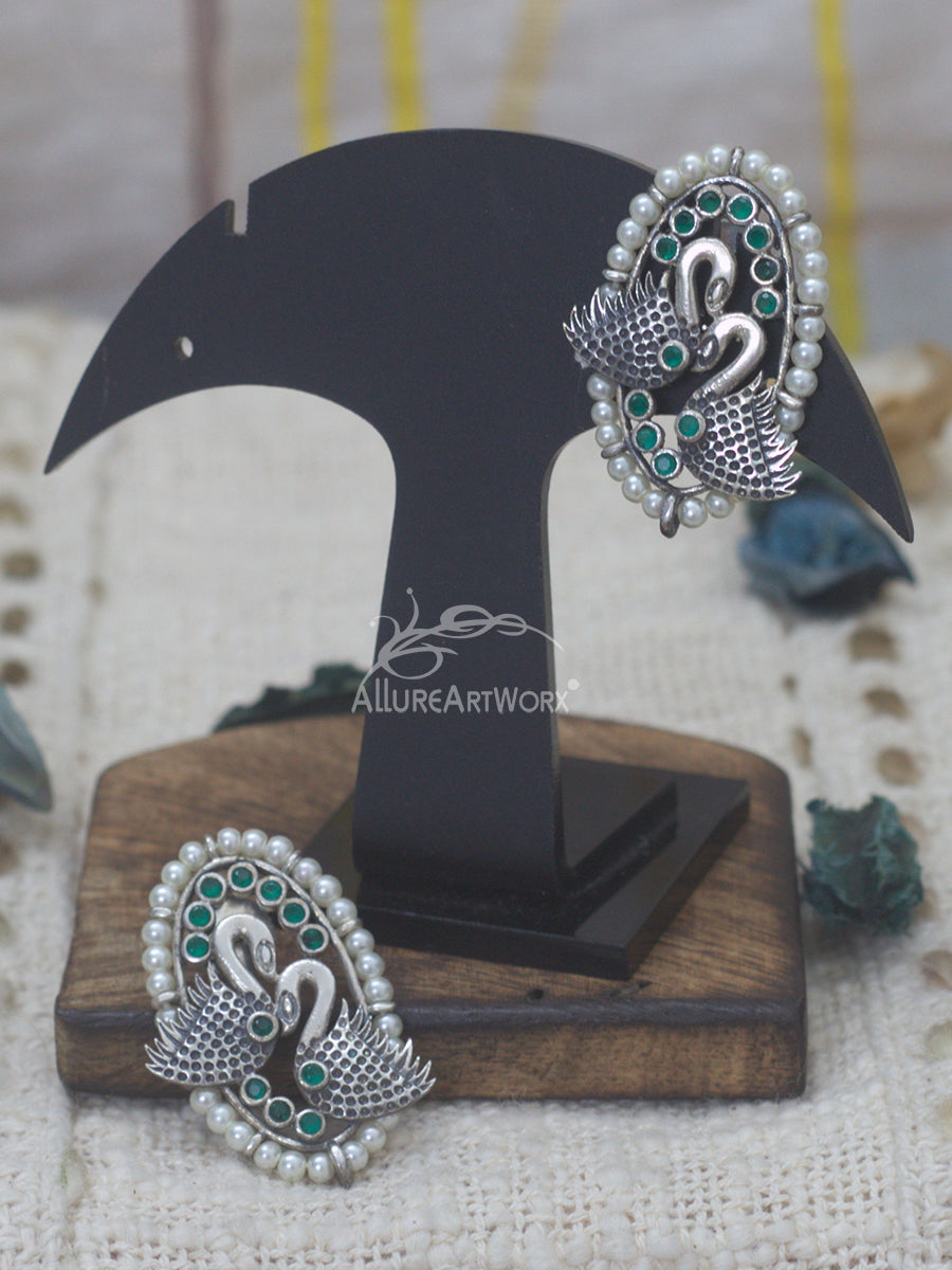 Trendy Earrings(green)