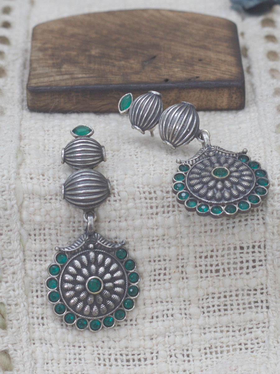 Long Earrings(green)
