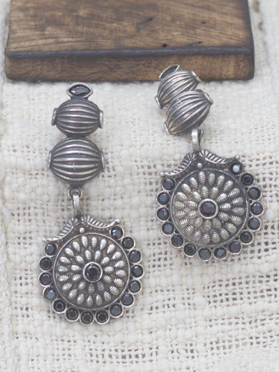 Long Earrings(black)