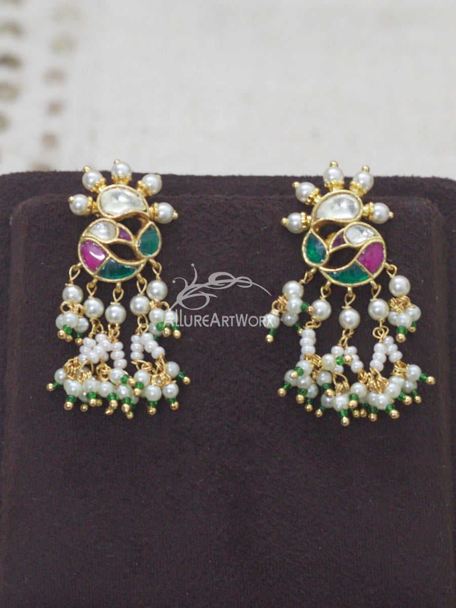Peacock Earrings