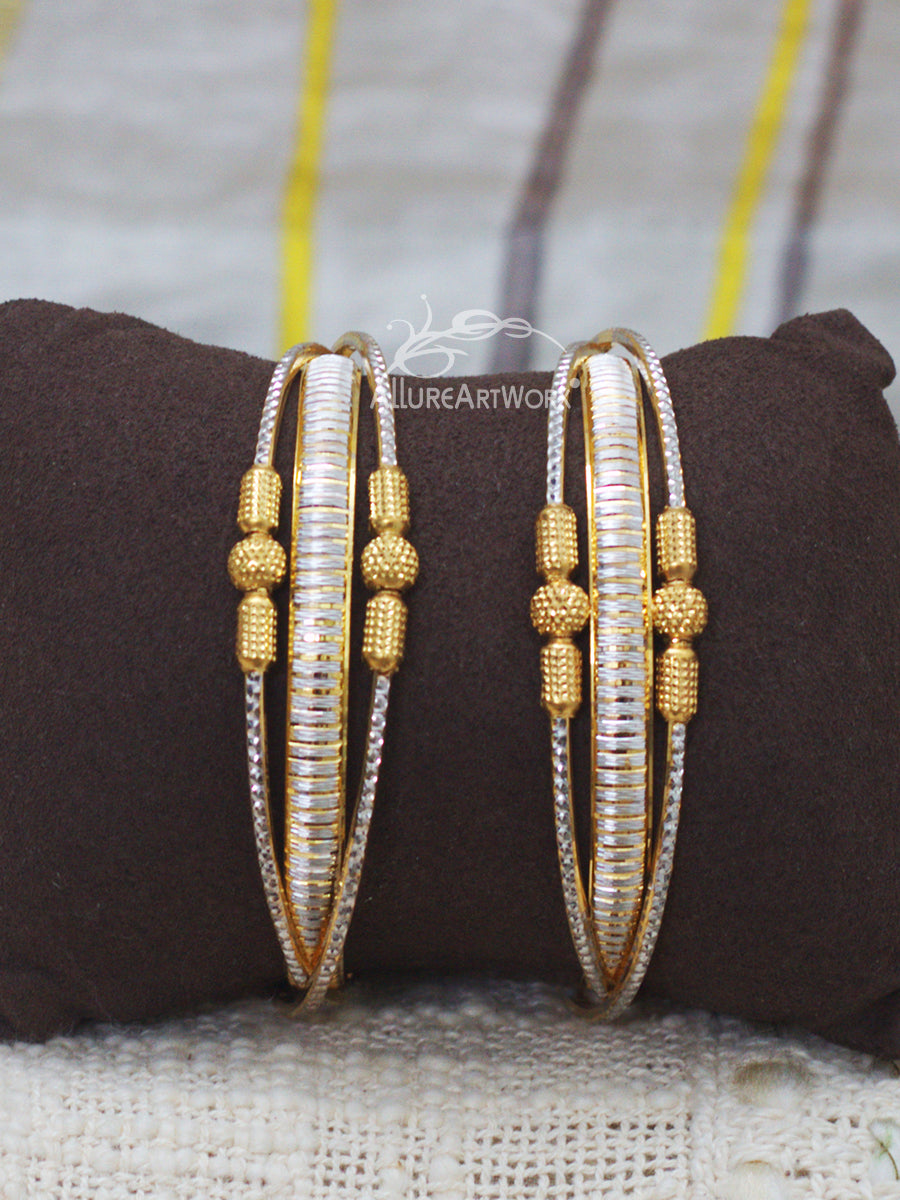 Trendy Bangles(two tone-2.6)