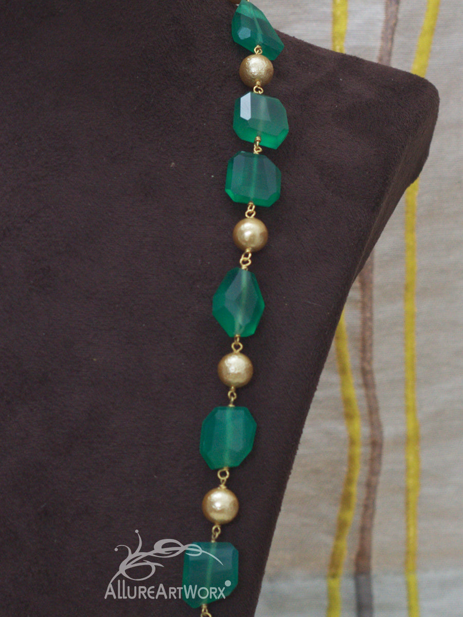 Green Onyx Neckpiece