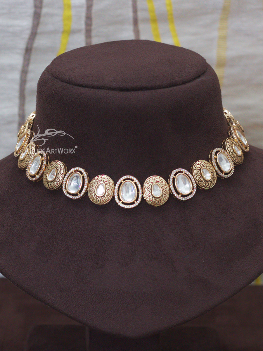 Trendy Necklace(light rosegold)