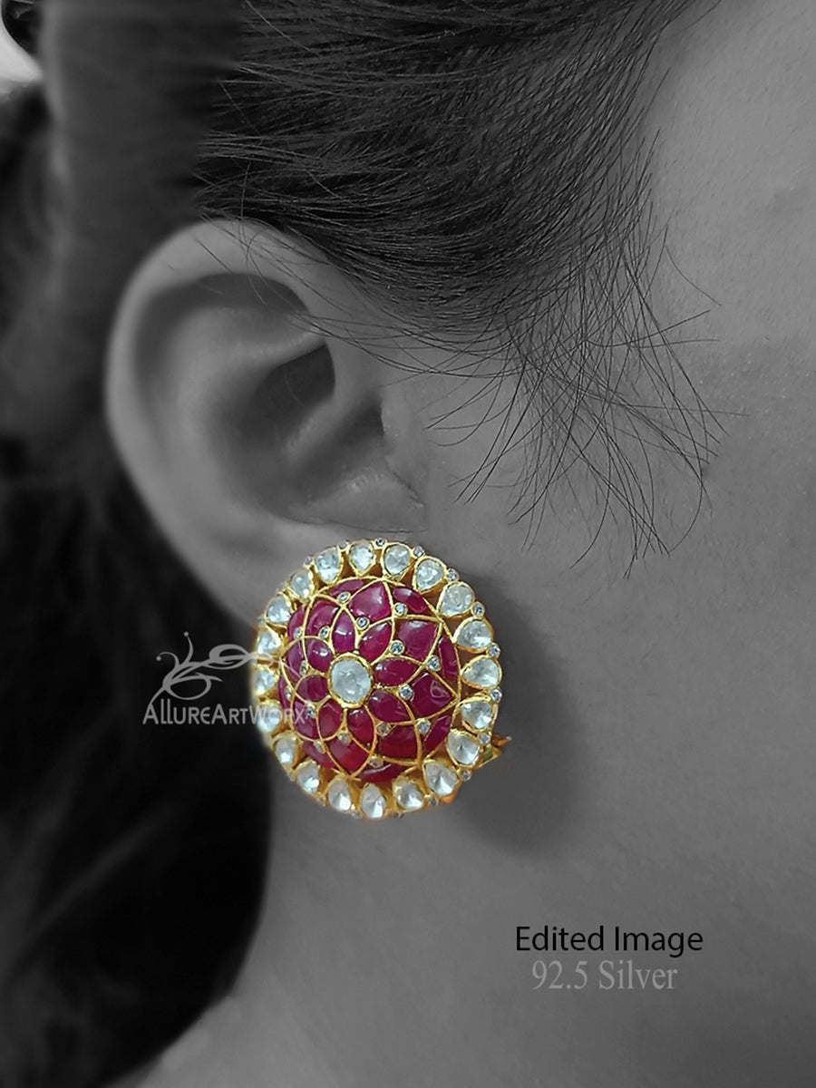 Blooming Silver Earrings