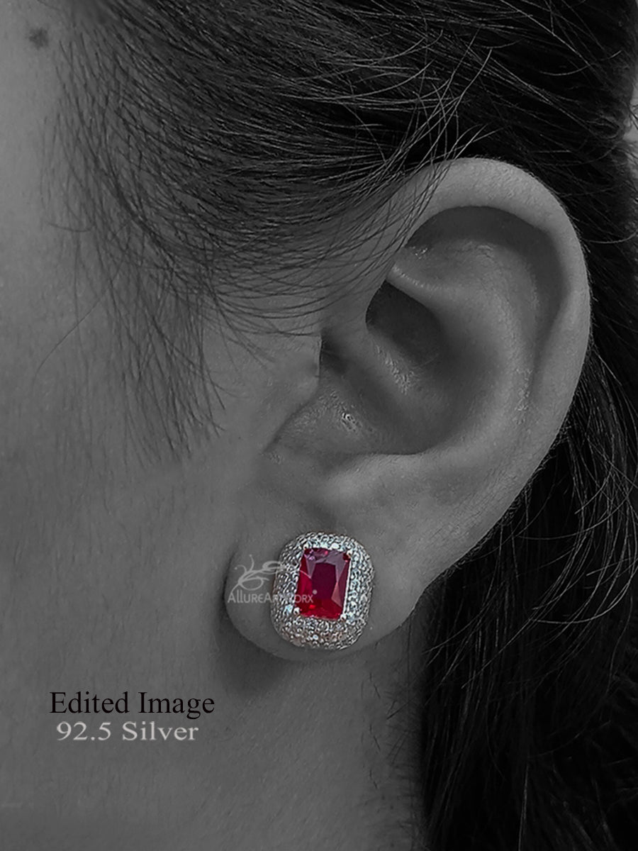 Aurora Silver Earrings