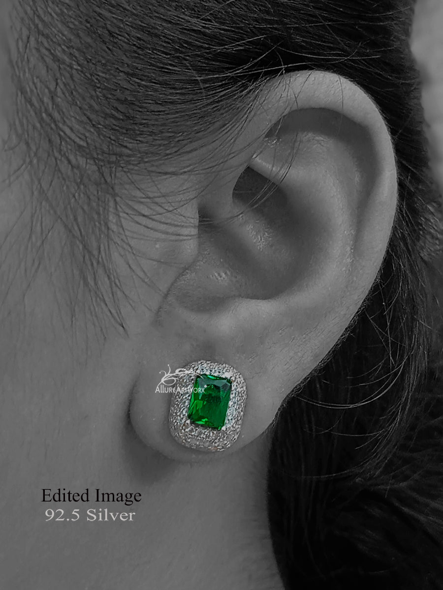 Aurora Silver Earrings