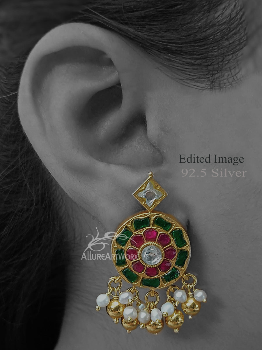 Gracious Silver Earrings