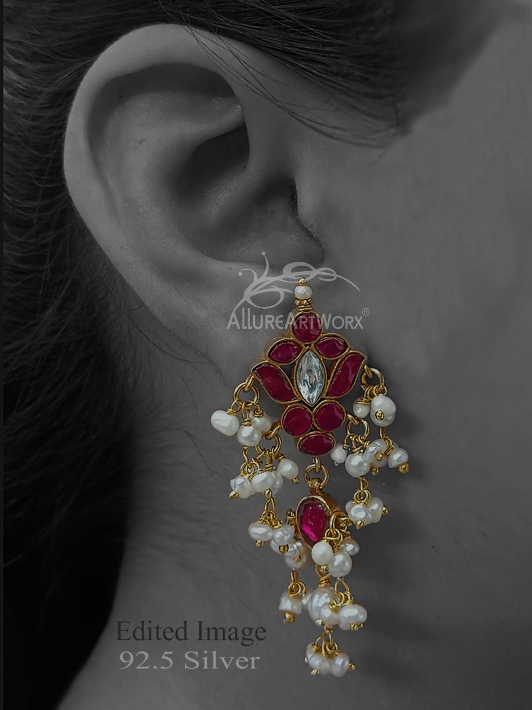 Gracious Silver Earrings