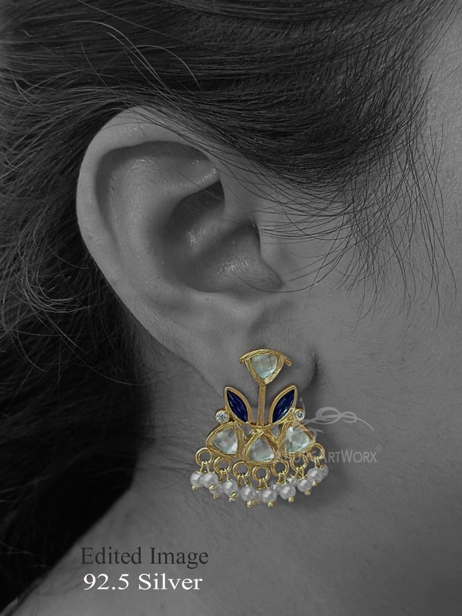 Elfin Silver Earrings