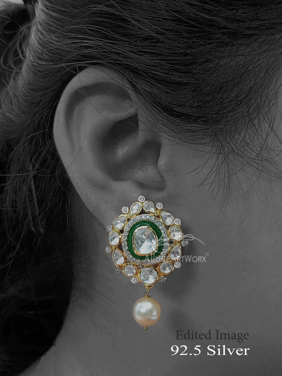 Blooming Silver Earrings