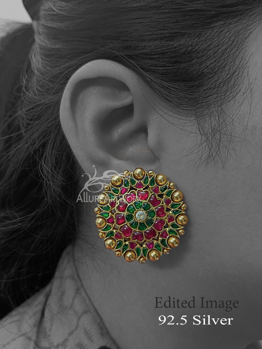 Azalea Silver Earrings