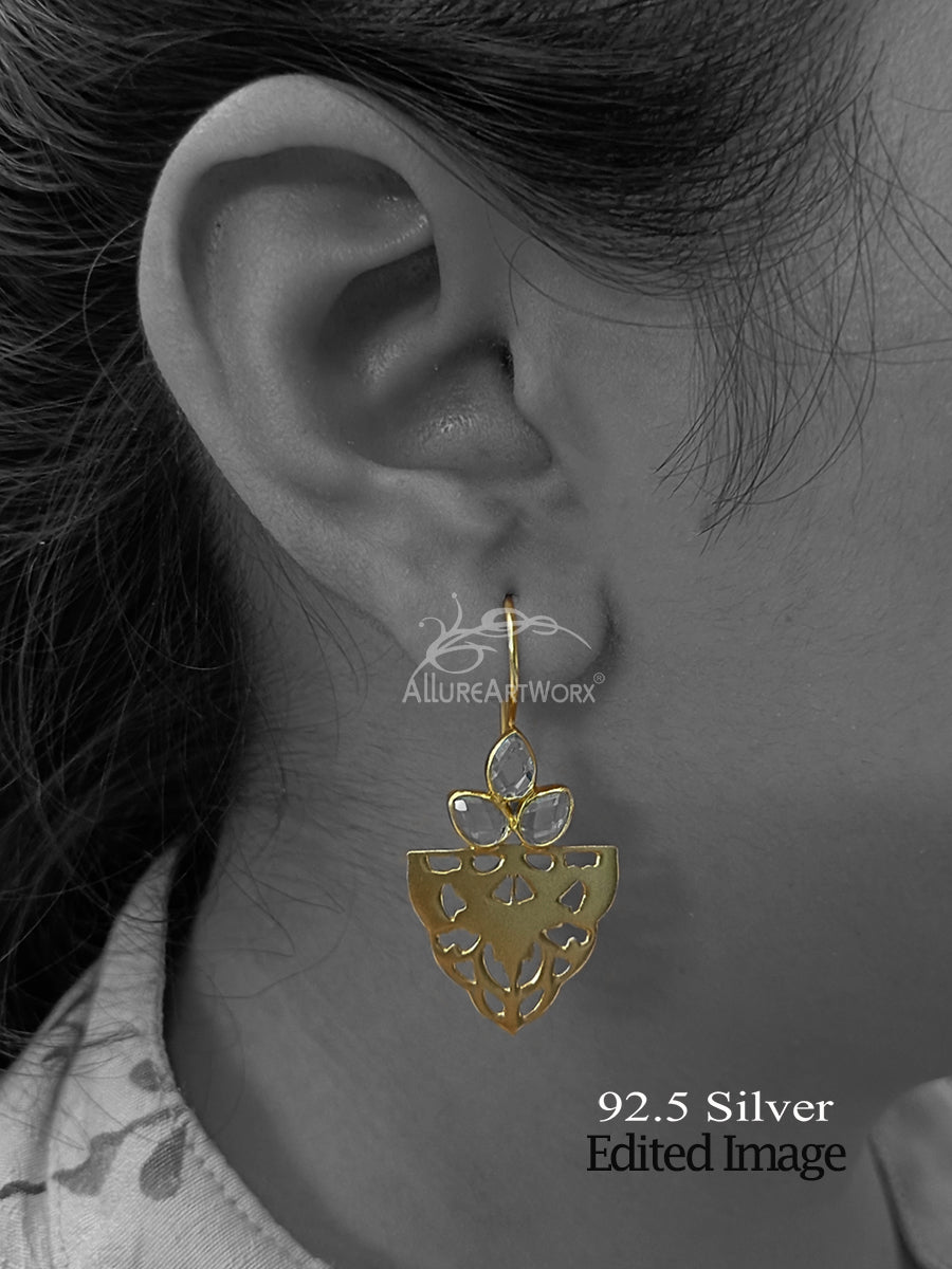 Carissa Silver Hooks